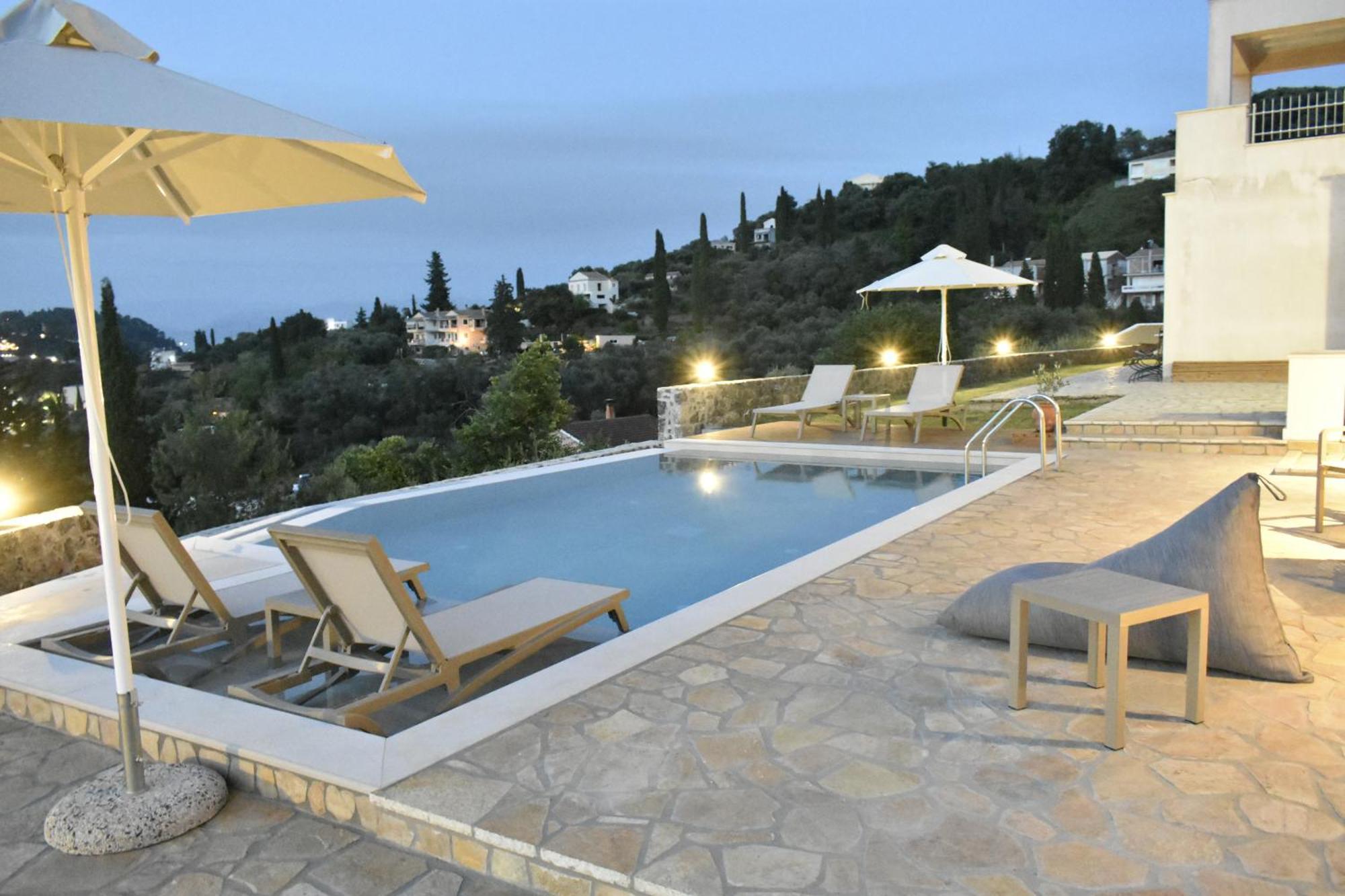 Villa Corfu View Deluxe Perama  Exterior foto